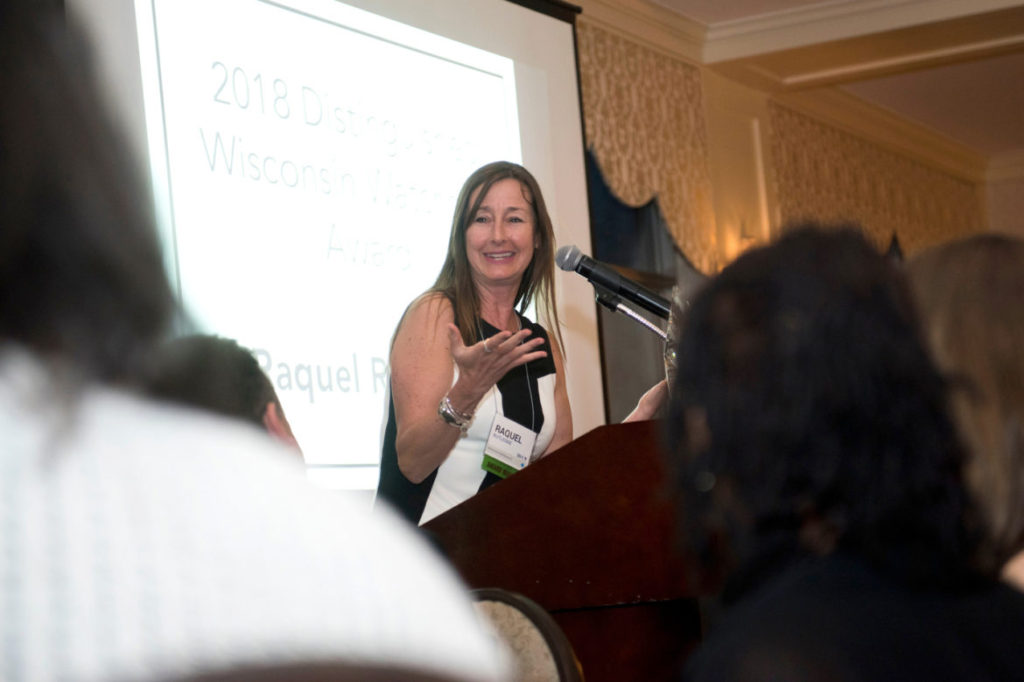 Raquel Rutledge at 2018 Openness in Government Awards banquet