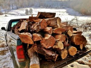 firewood, woodpile, reader feedback