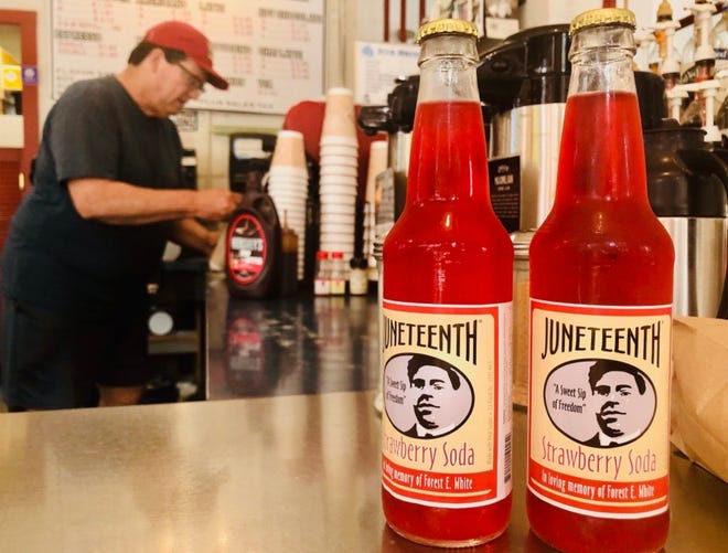 the milwaukee times, juneteenth strawberry soda