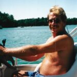 Steve Ciccantelli enjoys a day on his boat
