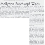 Mollyann-Emerson_Newspaper Announcement_wedding