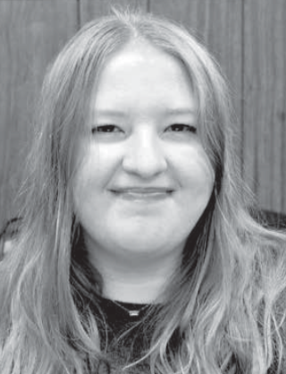 Black and white headshot photo of Elyse Braun